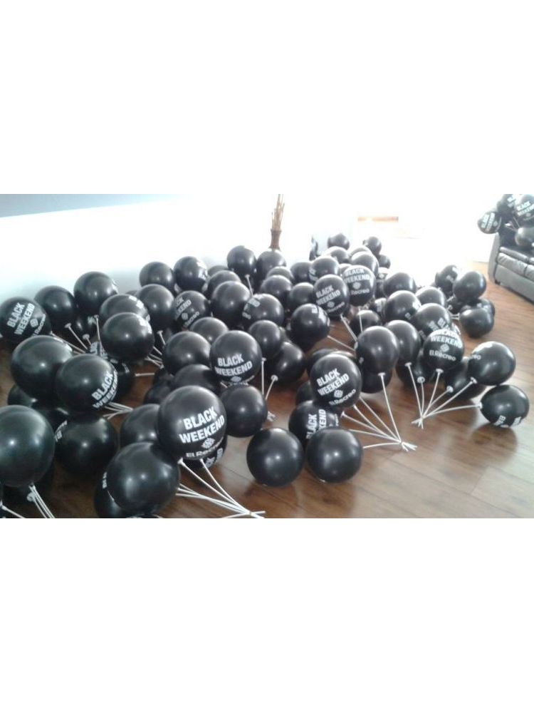 Globos publicitarios con porta globo 
